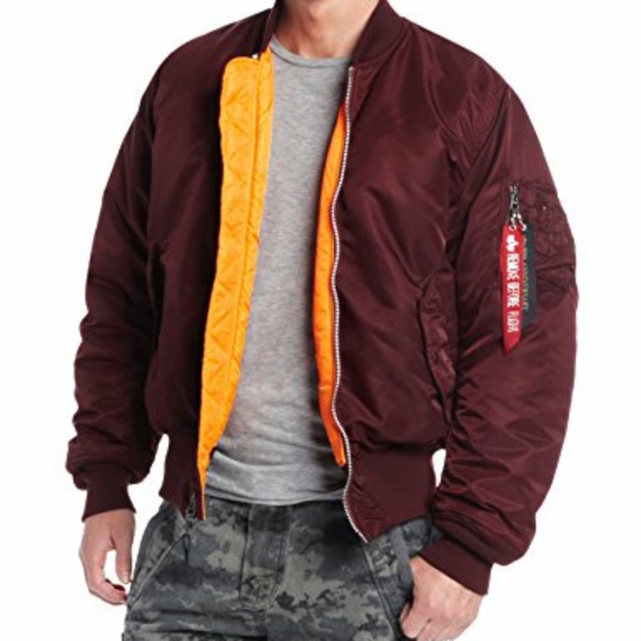 Alpha Industries Jackets Coats Alpha Industries Ma Slim Fit Bomber Poshmark